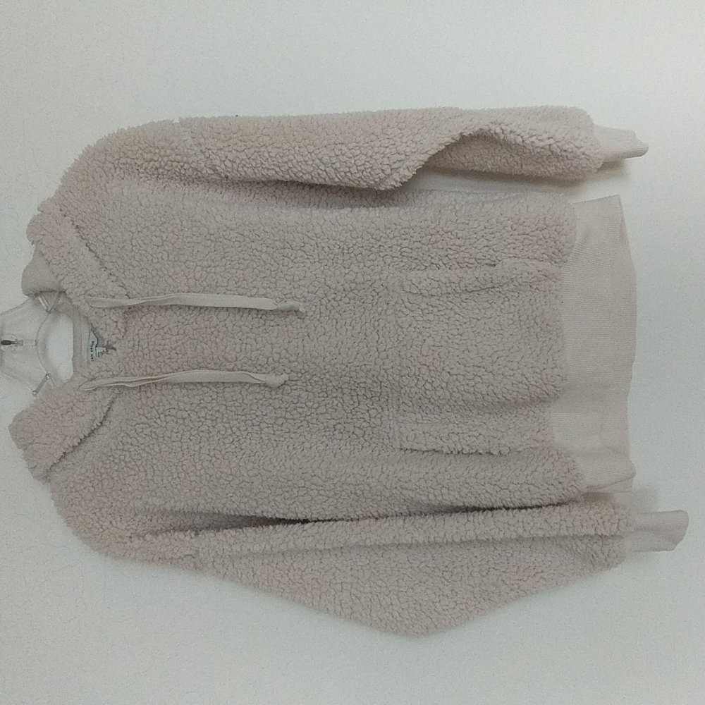 AMERICAN EAGLE Fuzzy Teddy Sherpa Hoodie - Picture 3 of 9